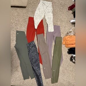 Lululemon Size 4 Bundle 7 Pairs NWOT